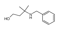 3-Benzylamino-3-methyl-butan-1-ol结构式