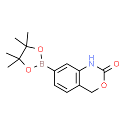 2-氧代-2,4-二氢苯并[D][1,3]噁嗪-7-硼酸频哪醇酯结构式