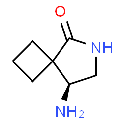 (8S)-8-amino-6-azaspiro[3.4]octan-5-one Structure