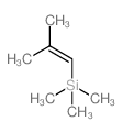 Silane,trimethyl(2-methyl-1-propen-1-yl)-结构式