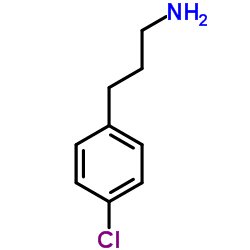 3-(4-Chlorophenyl)-1-propanamine Structure