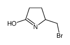 5-(溴甲基)-2-吡咯烷酮结构式