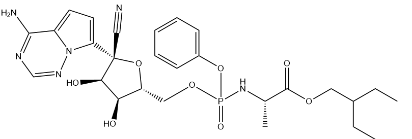 瑞德西韦磷异构体结构式