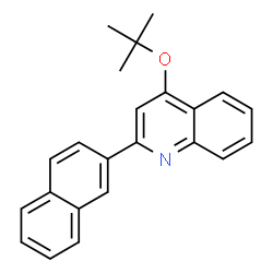 4-(TERT-BUTOXY)-2-(NAPHTHALEN-2-YL)QUINOLINE Structure