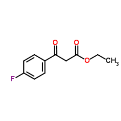 Ethyl 3-(4-fluorophenyl)-3-oxopropanoate structure