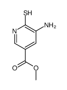 5-氨基-6-硫氧代-1,6-二氢吡啶-3-羧酸甲酯结构式