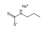 正丙基二硫代氨基甲酸钠结构式