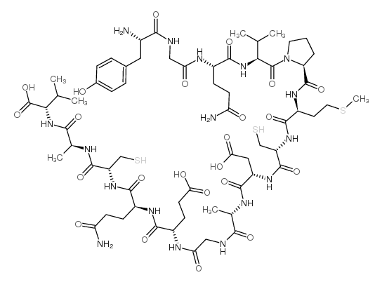 CART (62-76) (human, rat) trifluoroacetate salt Structure