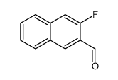 3-Fluoro-naphthalene-2-carboxaldehyde Structure