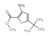 2-Furancarboxylicacid,3-amino-5-(1,1-dimethylethyl)-,methylester(9CI)结构式
