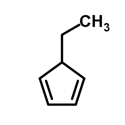5-ETHYL-CYCLOPENTA-1,3-DIENE Structure