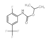Carbanilic acid,2-fluoro-5-(trifluoromethyl)-, isopropyl ester (7CI,8CI)结构式