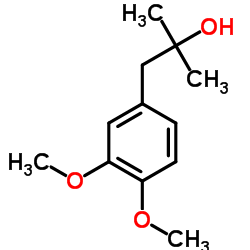 1-(3,4-Dimethoxyphenyl)-2-methyl-2-propanol Structure