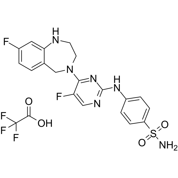 Aurora kinase inhibitor-10结构式