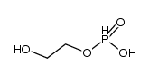 β-hydroxyethyl H-phosphonate Structure