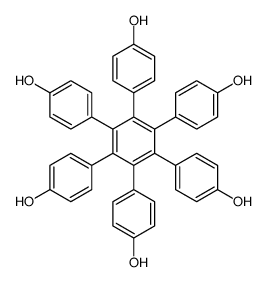 3',4',5',6'-Tetrakis(4-hydroxyphenyl)-[1,1':2',1''-terphenyl]-4,4''-diol结构式