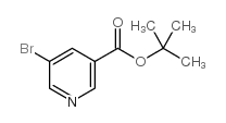 5-溴烟酸叔丁酯结构式