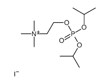 2-di(propan-2-yloxy)phosphoryloxyethyl-trimethylazanium,iodide结构式