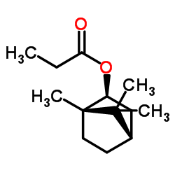 丙酸异龙脑酯结构式