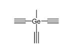 Germane, triethynylmethyl-结构式
