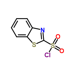 1,3-Benzothiazole-2-sulfonyl chloride structure