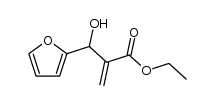 ethyl 3-hydroxy-2-methylene-3-(fur-2-yl)propanoate Structure