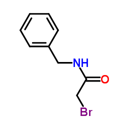 N-Benzyl-2-bromoacetamide结构式