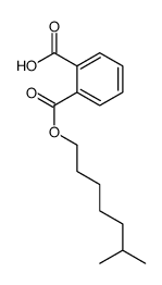 isooctyl hydrogen phthalate Structure