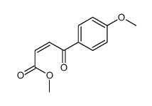 methyl 4-(4-methoxyphenyl)-4-oxobut-2-enoate结构式