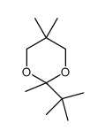 2-Butyl-4,4,6-trimethyl-1,3-dioxane Structure