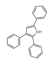 1H-Pyrrole,2,3,5-triphenyl- Structure