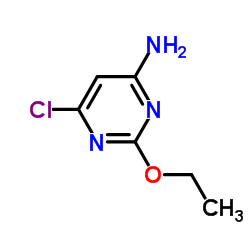 6-氯-2-乙基嘧啶-4-胺结构式
