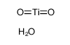 二氧化钛一水合物结构式