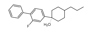 1-(2-fluoro-[1,1'-biphenyl]-4-yl)-4-propylcyclohexanol Structure