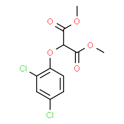 DIMETHYL 2-(2,4-DICHLOROPHENOXY)MALONATE Structure