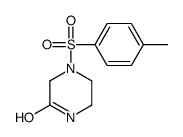 4-甲苯磺酰哌嗪-2-酮结构式