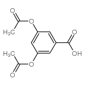 3,5-diacetoxybenzoic acid Structure