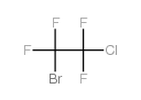 1-bromo-2-chlorotetrafluoroethane Structure