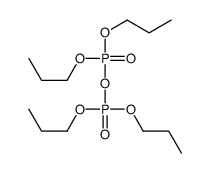 dipropoxyphosphoryl dipropyl phosphate Structure