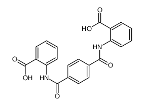 2,2-[1,4-亚苯基二(羰基亚氨基)]二苯甲酸结构式