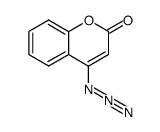 4-叠氮基香豆素结构式