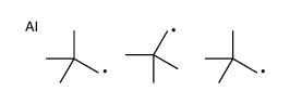 tris(2,2-dimethylpropyl)alumane结构式