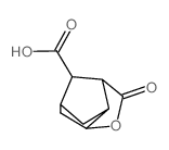 3,5-Methano-2H-cyclopenta[b]furan-7-carboxylic acid, hexahydro-2-oxo-, stereoisomer Structure