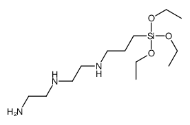 N'-[2-(3-triethoxysilylpropylamino)ethyl]ethane-1,2-diamine结构式