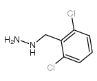 2,6-二氯苄基肼结构式