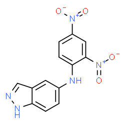N-(2,4-Dinitrophenyl)-1H-indazol-5-amine Structure