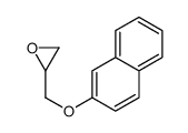 [(2-naphthyloxy)methyl]oxirane结构式