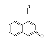 2-oxidoisoquinolin-2-ium-4-carbonitrile结构式