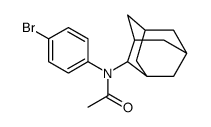 N-(2-adamantyl)-N-(4-bromophenyl)acetamide Structure