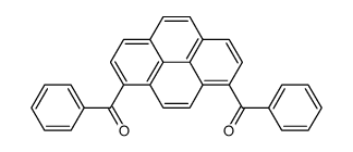 1,8-dibenzoylpyrene Structure